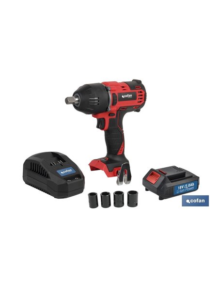 Pistola Impacto 1/2 Bateria 18v