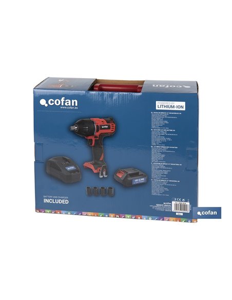 Pistola Impacto 1/2 Bateria 18v