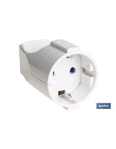 Base Enchufe Aerea Blanca (16a-250v) 2