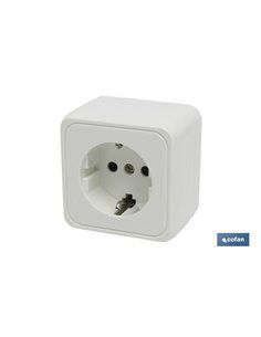 Base Cuadrada Superficie +T.T.(16a-250v) 2