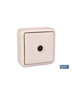 Base Antena 1 Toma (Hembra)