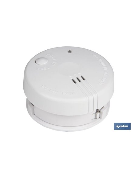 Mini detector de fumaça com alarme sonoro