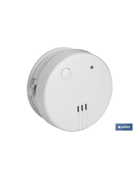 Mini detector de fumaça com alarme sonoro