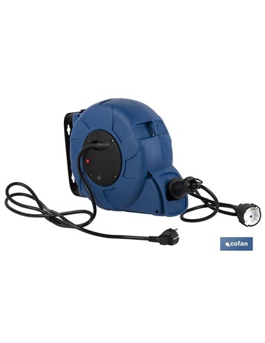Enrollacables Automático Soporte Pared T/T-16m (14+2)