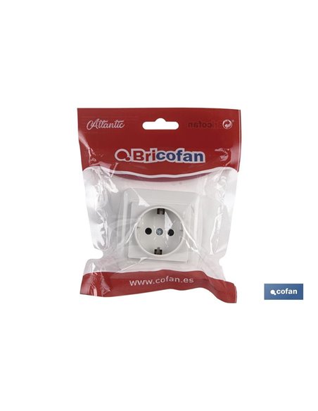 Base Bipolar Superficie Modelo Atlantis 16a. Blanco