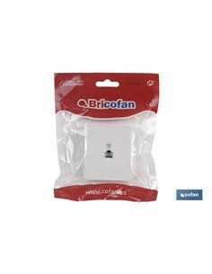 Base Telefono Rj11 Superficie Blanco Modelo Atlantis 2