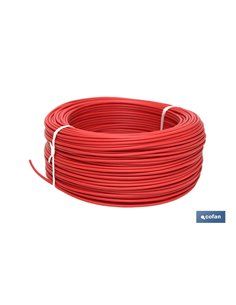 Rollo Cable H07v-K 1x1,5mm2 Rojo (100m) 2