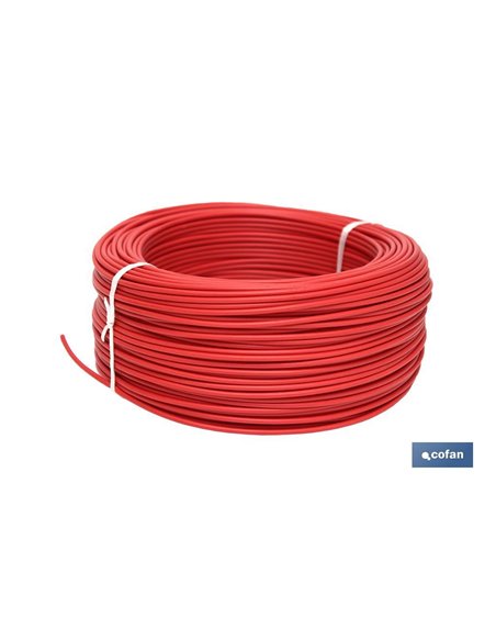 Rolo de Cabo H07v-K 1x1,5mm2 Vermelho (100m)