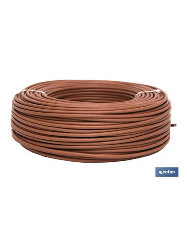 Rollo Cable H07v-K 1x2,5mm2 Marrón (100m)