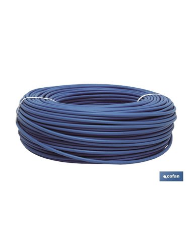 Rollo Cable H07v-K 1x6mm2 Azul (100m)