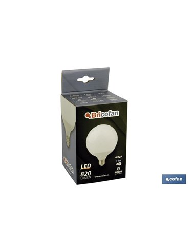 Bombilla Globo 9,5 W E27 806 Lm 4000 K