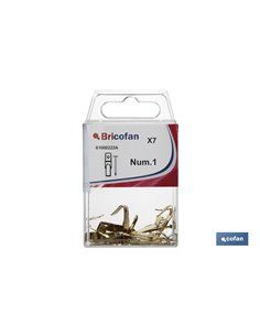 Blíster De 1 Ud. Gancho Cuelgacuadros Nº 4 2