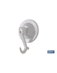 1 Ud Colgador Ventosa Cierre Seguridad Ø59mm