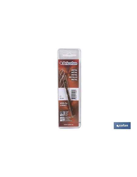 Bl 1 Uds Broca Hssco Din338 Bricofan 5,5 Mm