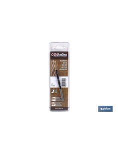 Bl 1 Uds Broca 3 Puntas Bricofan 4 Mm