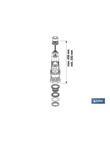 Descargador Wc Interrumpible Modelo Candaba