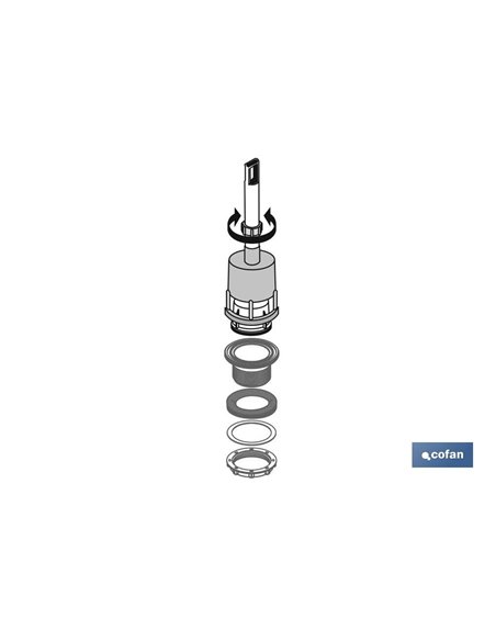 Descargador Tirador Wc Universal Modelo Tigris