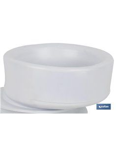 Manga de conexão excêntrica para vaso sanitário Ø110 mm 2