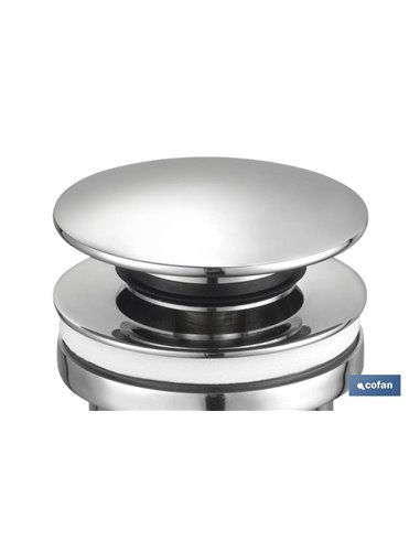 Válvula Click-Clack com tampão grande Ø63 mm