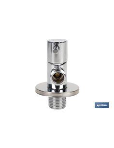 Válvula De Escuadra 1/2 X 3/8 Modelo Lux 2