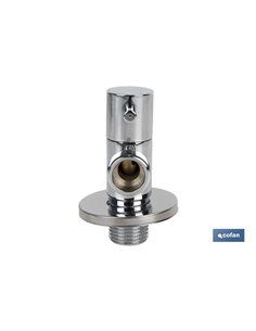 Válvula De Escuadra 1/2 X 1/2 Modelo Lux 2