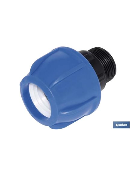 Enlace Rosca Macho Pp Pn16 90 X 3