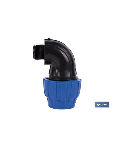 Codo 90° Rosca Macho Pp Pn16 32 X 3/4 