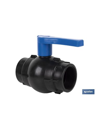 Válvula De Bola Rosca H-H Pp Pn16 1 X 1