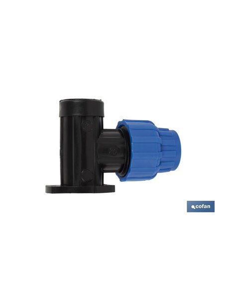 Codo 90° Grifo Rosca Hembra Pp Pn16 25 X 3/4