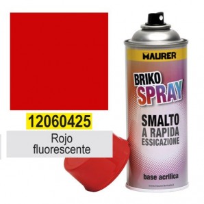 Spray Tinta Vermelha Fluorescente 400 ml.