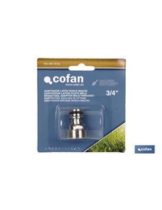 Adaptador Latón Rosca Macho 3/4 2