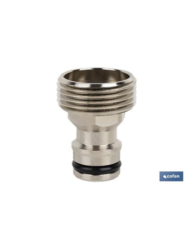 Adaptador Latón Rosca Macho 3/4