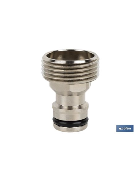 Adaptador Latón Rosca Macho 3/4