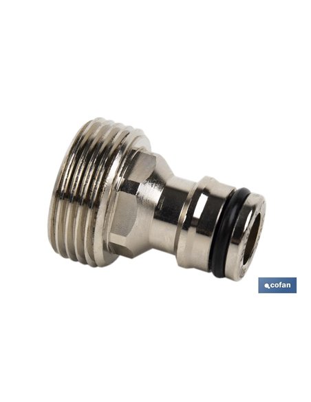 Adaptador Latón Rosca Macho 3/4
