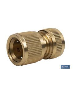 Conector Manguera Latón 1/2 - 5/8 (13-15 Mm) 2