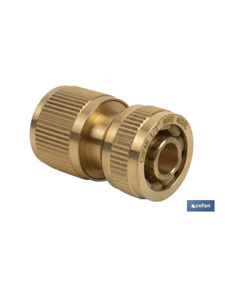 Conector Manguera Latón 1/2 - 5/8 (13-15 Mm)