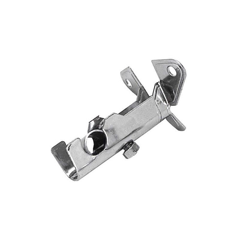 Soporte Barra 12 mm.Ø Cromo Frontal