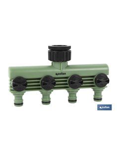 Colector De Riego 4 Salidas Ajustables 2