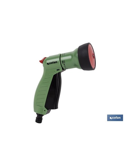 Pistola De Riego Con Control De Caudal