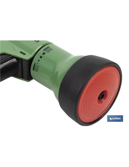 Pistola De Riego Con Control De Caudal