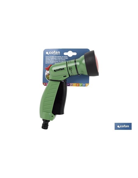 Pistola De Riego Con Control De Caudal