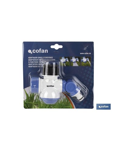 Adaptador Grifo 3 Funciones