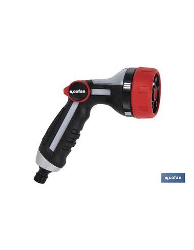Pistola De Riego Con Control De Caudal En El Pulgar