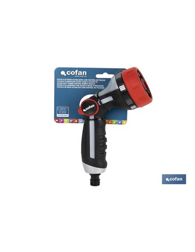 Pistola De Riego Con Control De Caudal En El Pulgar