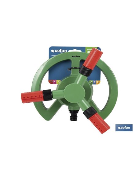 Aspersor Rotativo de 3 Braços