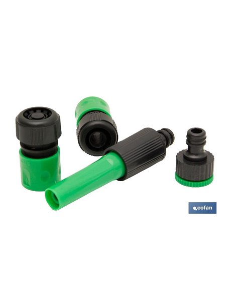 Manguera Pvc 3 Capas con Acces. 5/8 15 M