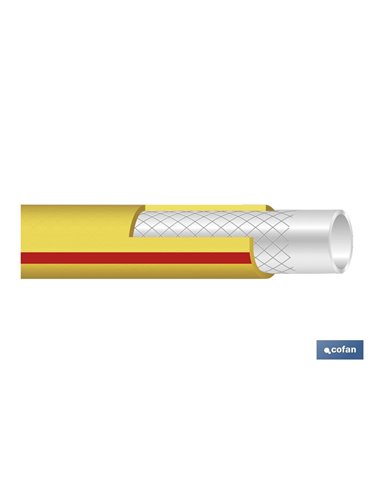 Manguera Pvc Modelo Storm 3c Trenzada Ø19x50 M