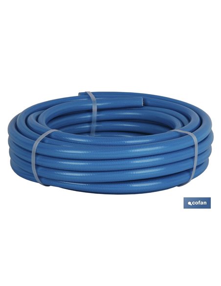 Manguera Pvc Modelo Thunder 3c Tricotada Ø15x25 M