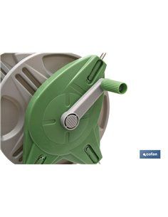 Enrollador Manguera Con Ruedas 2