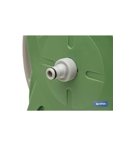 Enrollador Manguera Con Ruedas